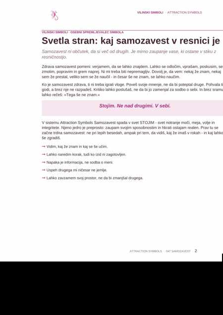Preview page from the Confidence PDF guide