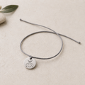 Fertility bracelet, front view with Eili Liburi symbol engraving